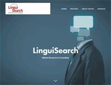 Tablet Screenshot of linguisearch.com